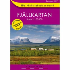 BD6 ABISKO - KEBNEKAISE - NARVIK - Wanderkarte Winterkarten|Wanderkarten Und Winterkarten