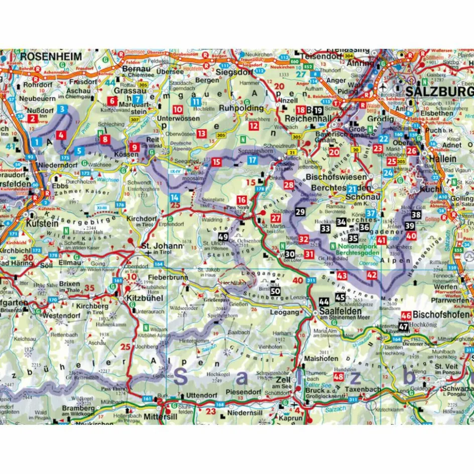 BERCHTESGADENER & CHIEMGAUER WANDERBERGE - Wanderführer Wanderführer