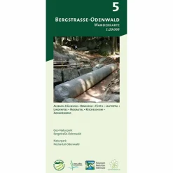 Wanderkarten Und Winterkarten|Wanderkarten Und Winterkarten^BERGSTRAßE-ODENWALD 1:20.000 - Wanderkarte