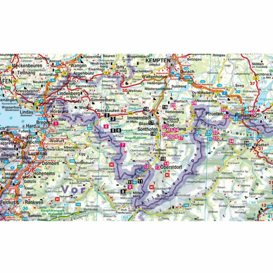 Radwanderführer Und Mountainbikeführer^BIKE GUIDE ALLGÄUER ALPEN - Radwanderführer