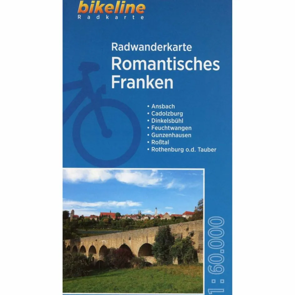 Fahrradkarten|Fahrradkarten^BIKELINE RK ROMANTISCHES FRANKEN - Fahrradkarte