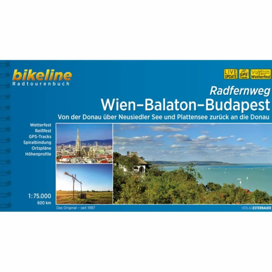 BIKELINE WIEN-BALATON-BUDAPEST - Radwanderführer Radwanderführer Und Mountainbikeführer