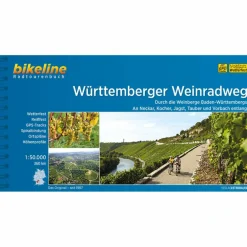 Radwanderführer Und Mountainbikeführer^BIKELINE WÜRTTEMBERGER WEINRADWEG - Radwanderführer