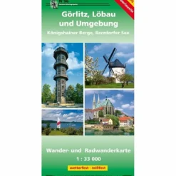 Outlet BLATT 96 GÖRLITZ, LÖBAU UND UMGEBUNG - Wanderkarte Wanderkarten Und Winterkarten|Wanderkarten Und Winterkarten