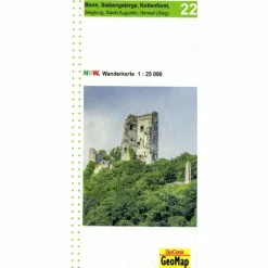 Outlet BONN, SIEBENGEBIRGE UND KOTTENFORST BLATT 22 - Wanderkarte Wanderkarten Und Winterkarten|Wanderkarten Und Winterkarten