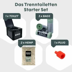 BOXIO Hygiene Und Körperpflege^TOILET PLUS - Campingtoilette