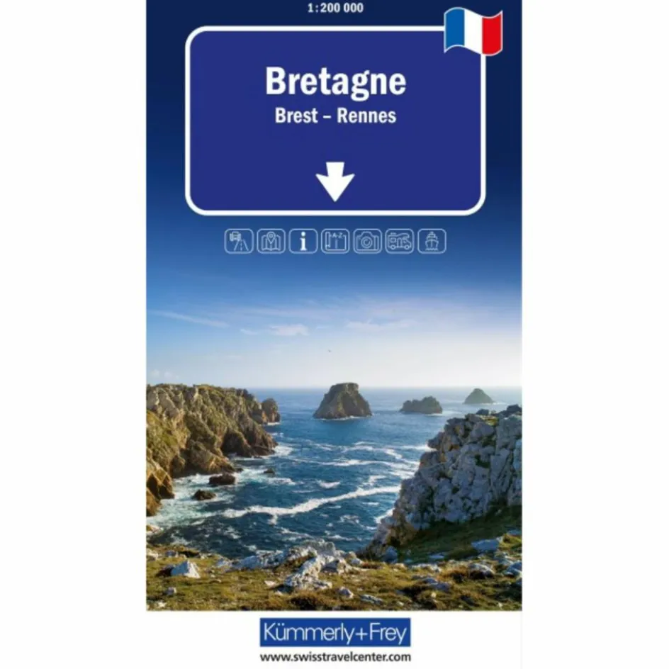 Online BRETAGNE - Straßenkarte Straßenkarten|Straßenkarten
