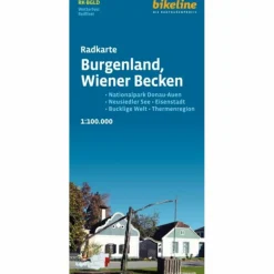 Outlet BURGENLAND - WIENER BECKEN 1:75.000 - Fahrradkarte Fahrradkarten|Fahrradkarten