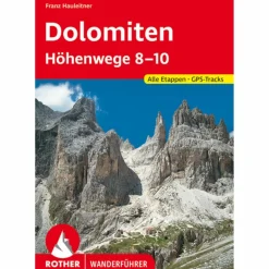 New BVR DOLOMITEN - HÖHENWEGE 8 - 10 - Wanderführer Wanderführer