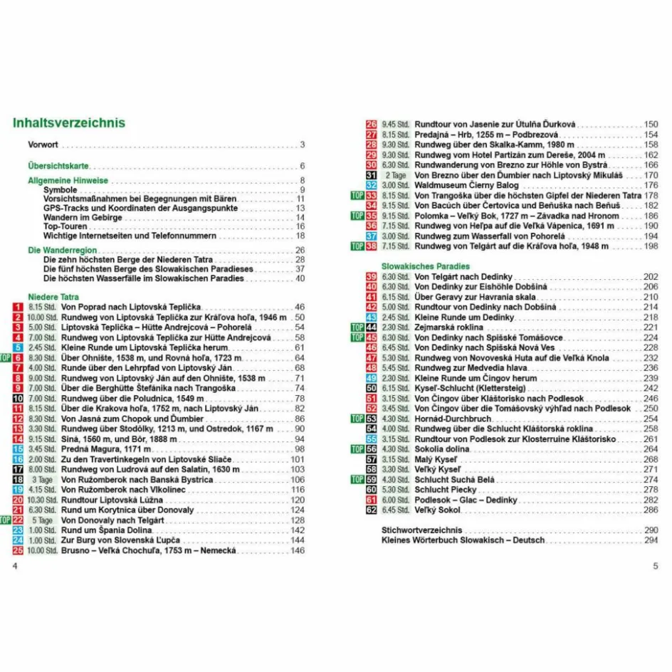 Discount BVR NIEDERE TATRA UND SLOWAKISCHES PARADIES - Wanderführer Wanderführer