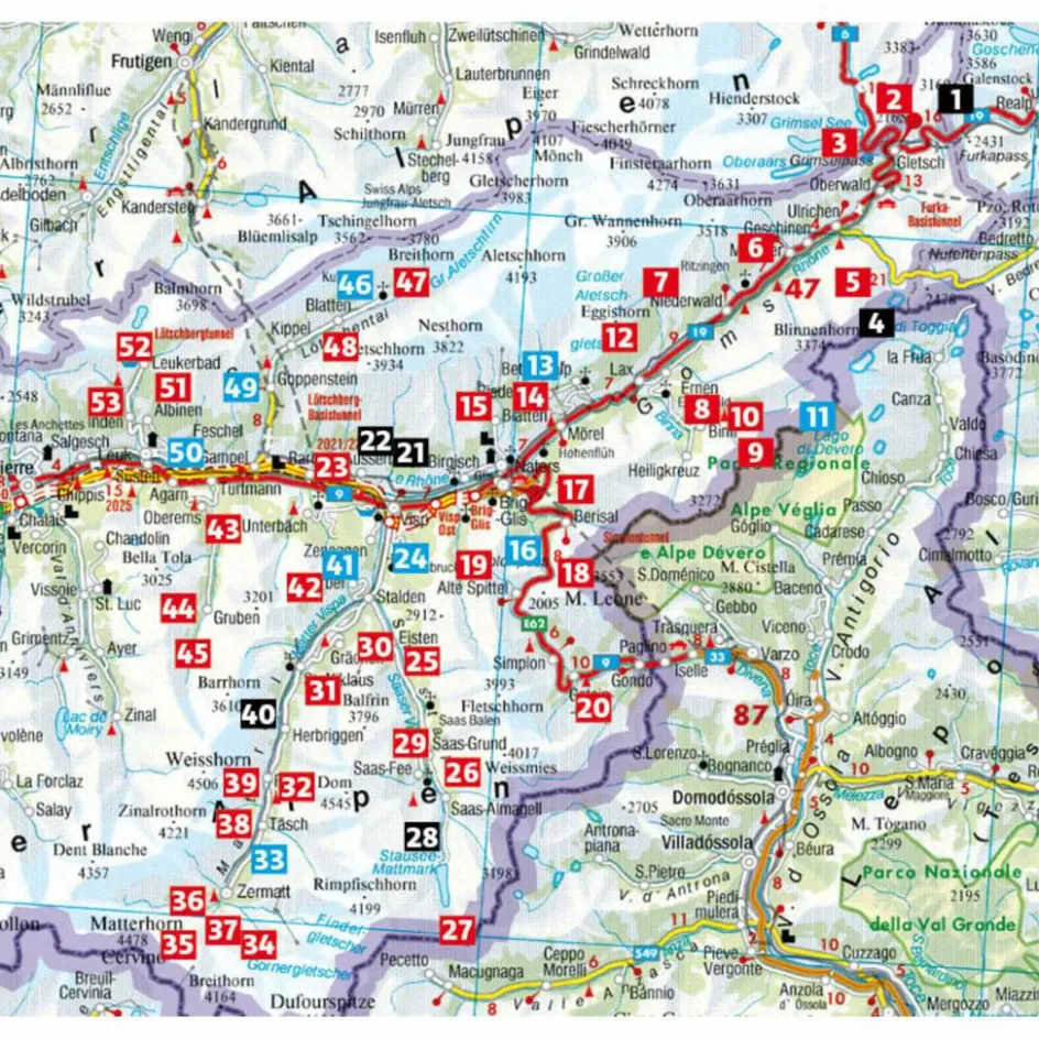 Clearance BVR OBERWALLIS - Wanderführer Wanderführer