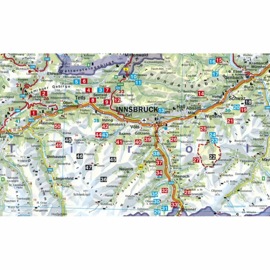 Sale BVR SCHNEESCHUHFÜHRER RUND UM INNSBRUCK Wintersportführer