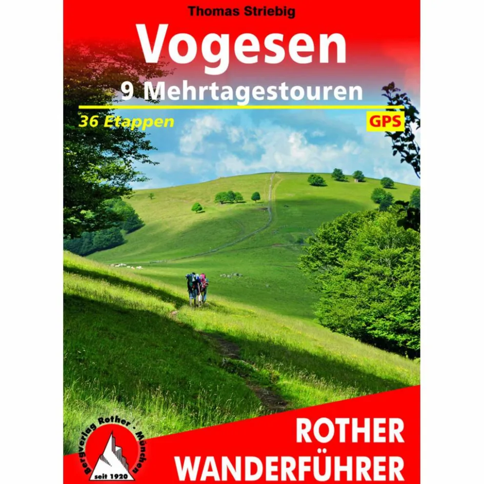 Best BVR VOGESEN 9 MEHRTAGESTOUREN - Wanderführer Wanderführer