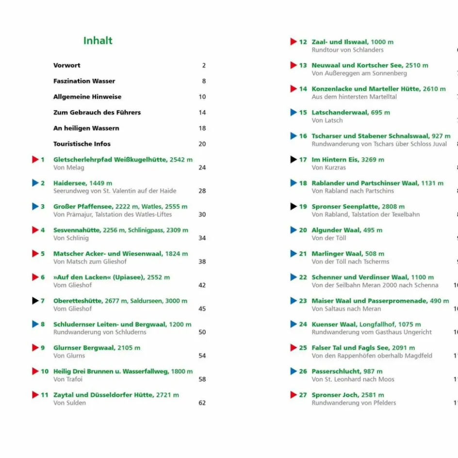 Clearance BVR WANDERN AM WASSER SÜDTIROL - Wanderführer Wanderführer