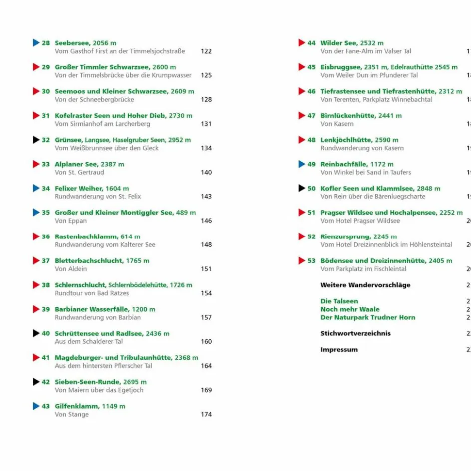 Clearance BVR WANDERN AM WASSER SÜDTIROL - Wanderführer Wanderführer