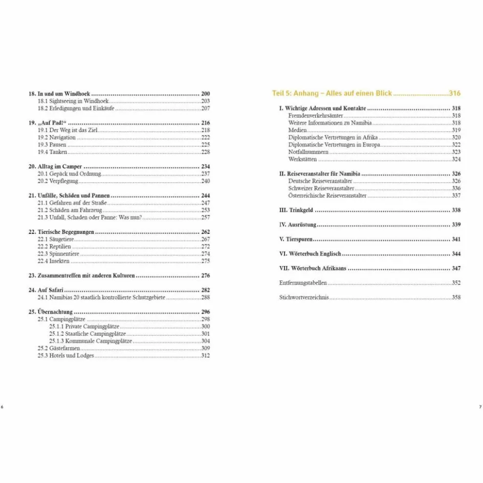 Online CAMPING IN NAMIBIA - Reiseführer Reiseführer Afrika