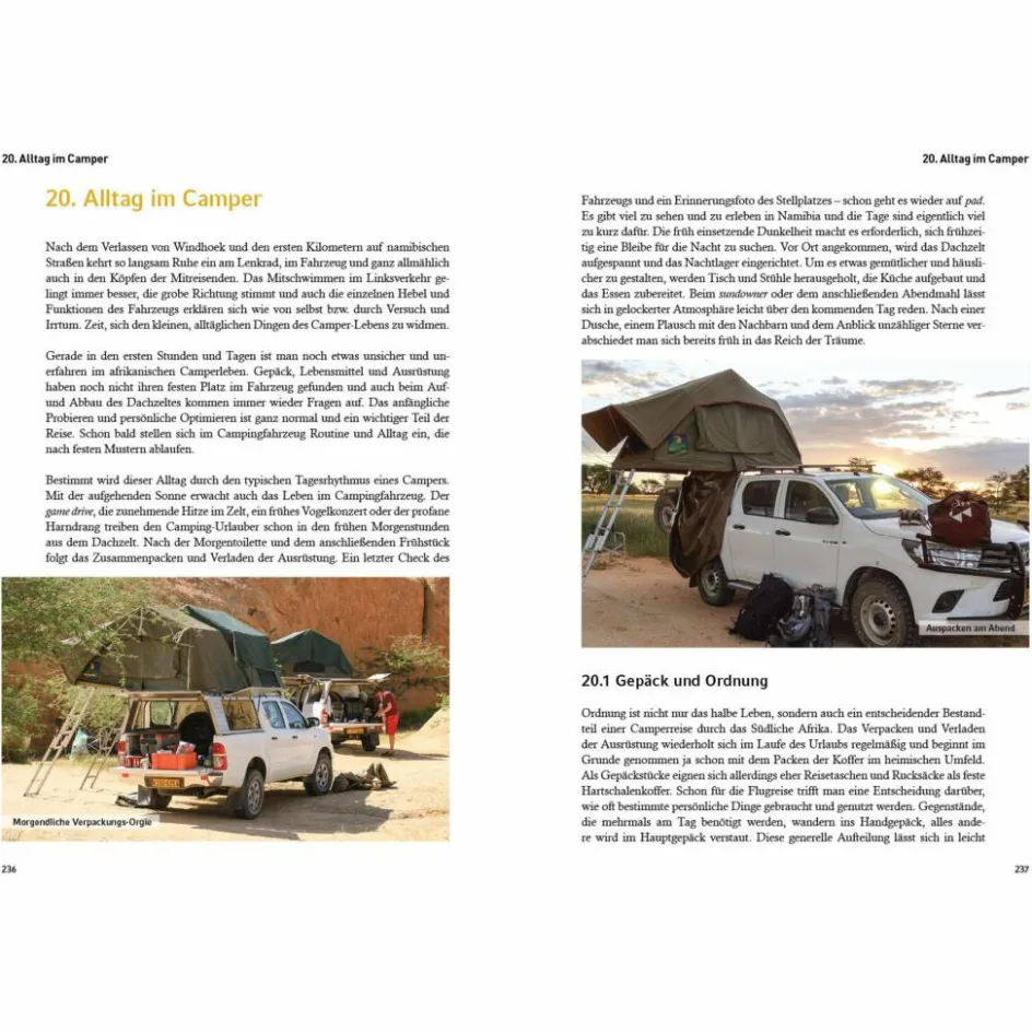 Online CAMPING IN NAMIBIA - Reiseführer Reiseführer Afrika
