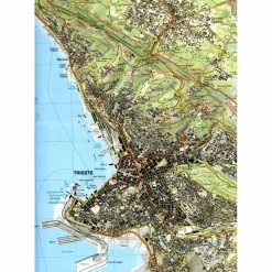 CARSO TRIESTINO E ISONTIONO 1:25 000 - Wanderkarte Wanderkarten Und Winterkarten|Wanderkarten Und Winterkarten