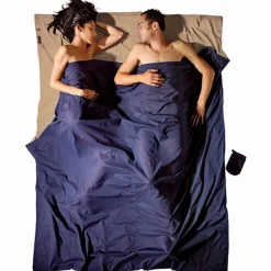 Hot TRAVELSHEET DOUBLE SIZE - ÄGYPTISCHE BAUMWOLLE - Schlafsack Inlett Hüttenschlafsäcke Und Inletts