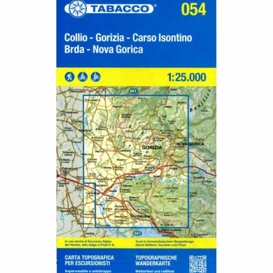 Online COLLIO- BRDA GORIZIA - CARSO ISNTINO 1:25 000 - Wanderkarte Wanderkarten Und Winterkarten|Wanderkarten Und Winterkarten