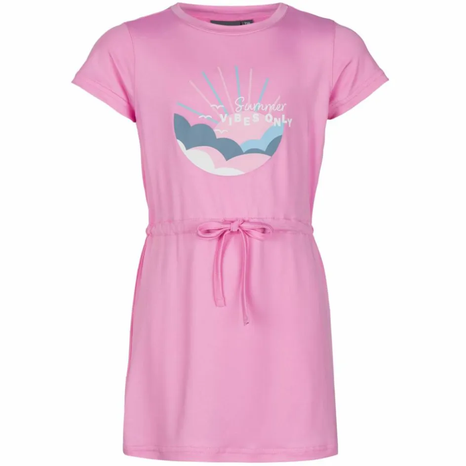 Hot DRESS W. PRINT - S/S Kinder - Kleid Kinder Kinderkleider Und Kinderröcke