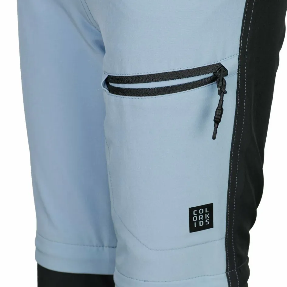 Kinder Color Kids Kinderhosen^PANTS STRETCH W. ZIP OFF Kinder - Softshellhose