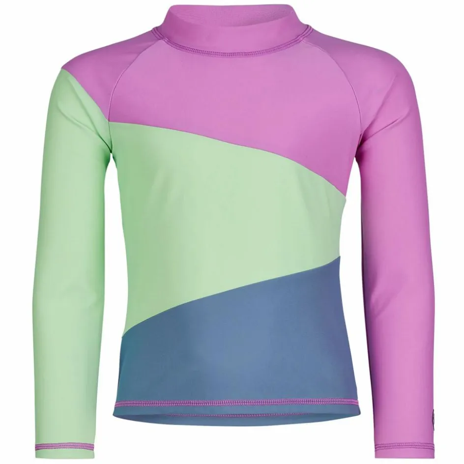 Sale T-SHIRT L/S COLORBLOCK Kinder - Funktionsshirt Kinder Kinder Bademode
