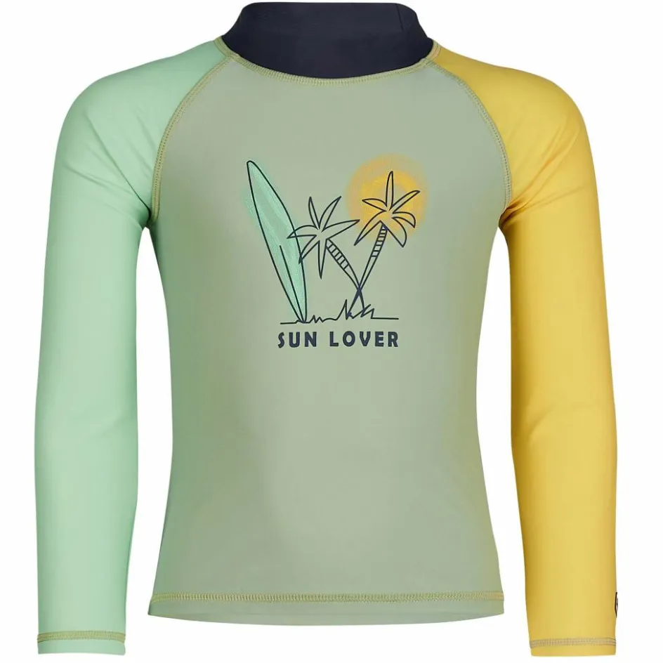 Sale T-SHIRT L/S W. CHEST PRINT Kinder - Funktionsshirt Kinder Kinder Bademode