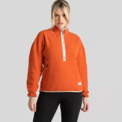 CO2 RENU HALF ZIP Damen - Fleecepullover Damen Pullover Und Fleecepullover