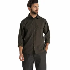 Outlet KIWI LONG SLEEVED SHIRT Herren - Outdoor Hemd Herren Hemden