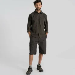 Outlet KIWI LONG SLEEVED SHIRT Herren - Outdoor Hemd Herren Hemden