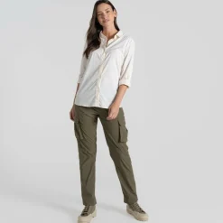 Best NOSILIFE FREEDA LONG SLEEVED SHIRT Damen - Mückenabweisende Kleidung Damen Hemden