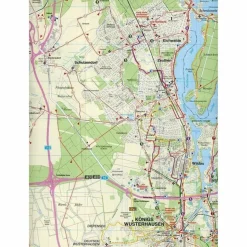 Outlet DAHME-SEEN UND FLUTGRABENAUE 1 : 35 000. - Wanderkarte Fahrradkarten|Wanderkarten Und Winterkarten