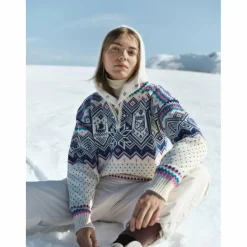 Damen Dale of Norway Pullover Und Fleecepullover^VM TRONDHEIM FEM. SWEATER Damen - Strickpullover