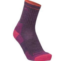 Damen Darn Tough Socken^HIKER MICRO CREW MIDWEIGHT CUSHION Damen - Wandersocken