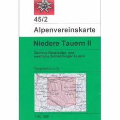 Hot DAV 45/2 NIEDERE TAUERN - Wanderkarte Wanderkarten Und Winterkarten|Wanderkarten Und Winterkarten