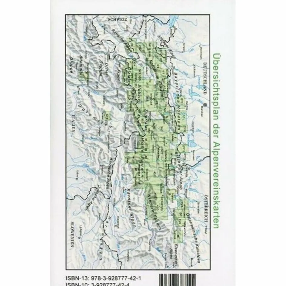 Winterkarten|Wanderkarten Und Winterkarten^DAV 30/4 ÖTZTALER ALPEN 1:25T - Wanderkarte