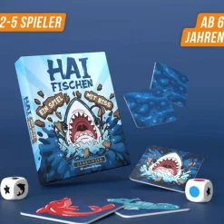Kinder Denkriesen Kinderreisespiele Und Spielzeug^- HAIFISCHEN - 'EIN SPIEL MIT BISS' - Reisespiel