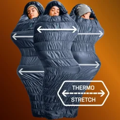 Best EXOSPHERE SL +4C/39F Damen - Kunstfaserschlafsack Kunstfaserschlafsäcke|Sommerschlafsäcke