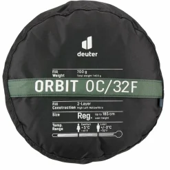 Deuter Kunstfaserschlafsäcke|3-Jahreszeiten-Schlafsäcke^ORBIT EL 0C/32F - Kunstfaserschlafsack