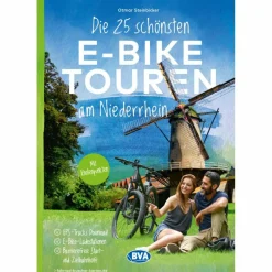 Radwanderführer Und Mountainbikeführer^DIE 25 SCHÖNSTEN E-BIKE TOUREN AM NIEDERRHEIN - Radwanderführer