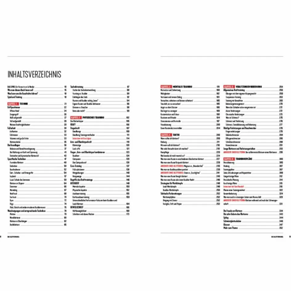 Outlet DIE KLETTERBIBEL - Ratgeber Sportklettern: Kletterführer, Training Und Techniken