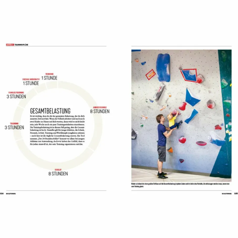 Outlet DIE KLETTERBIBEL - Ratgeber Sportklettern: Kletterführer, Training Und Techniken