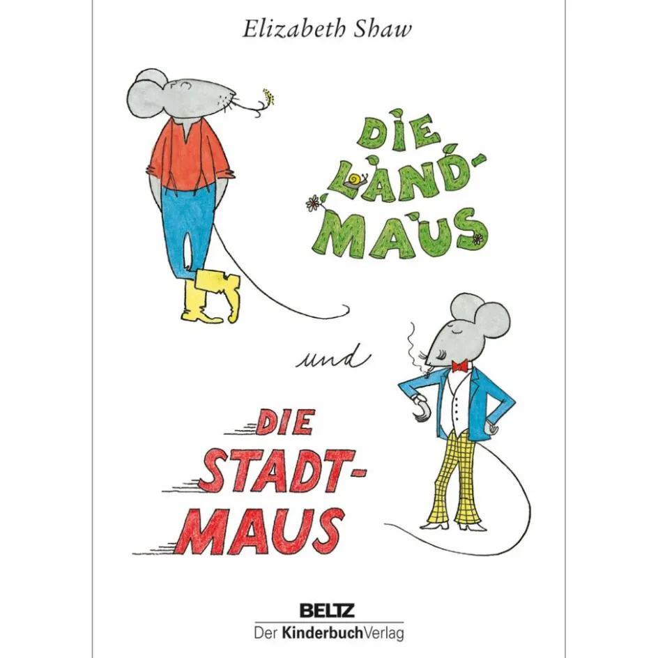 Best DIE LANDMAUS UND DIE STADTMAUS - Kinderbuch Kinder Bilderbücher|Kinderbücher Und Jugendbücher
