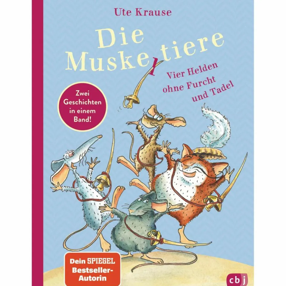 Clearance DIE MUSKELTIERE - VIER HELDEN OHNE FURCHT UND TADEL - Kinderbuch Kinder Kinderromane Und Geschichten|Kinderbücher Und Jugendbücher