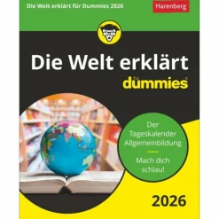 Kalender^DIE WELT ERKLÄRT FÜR DUMMIES 2026