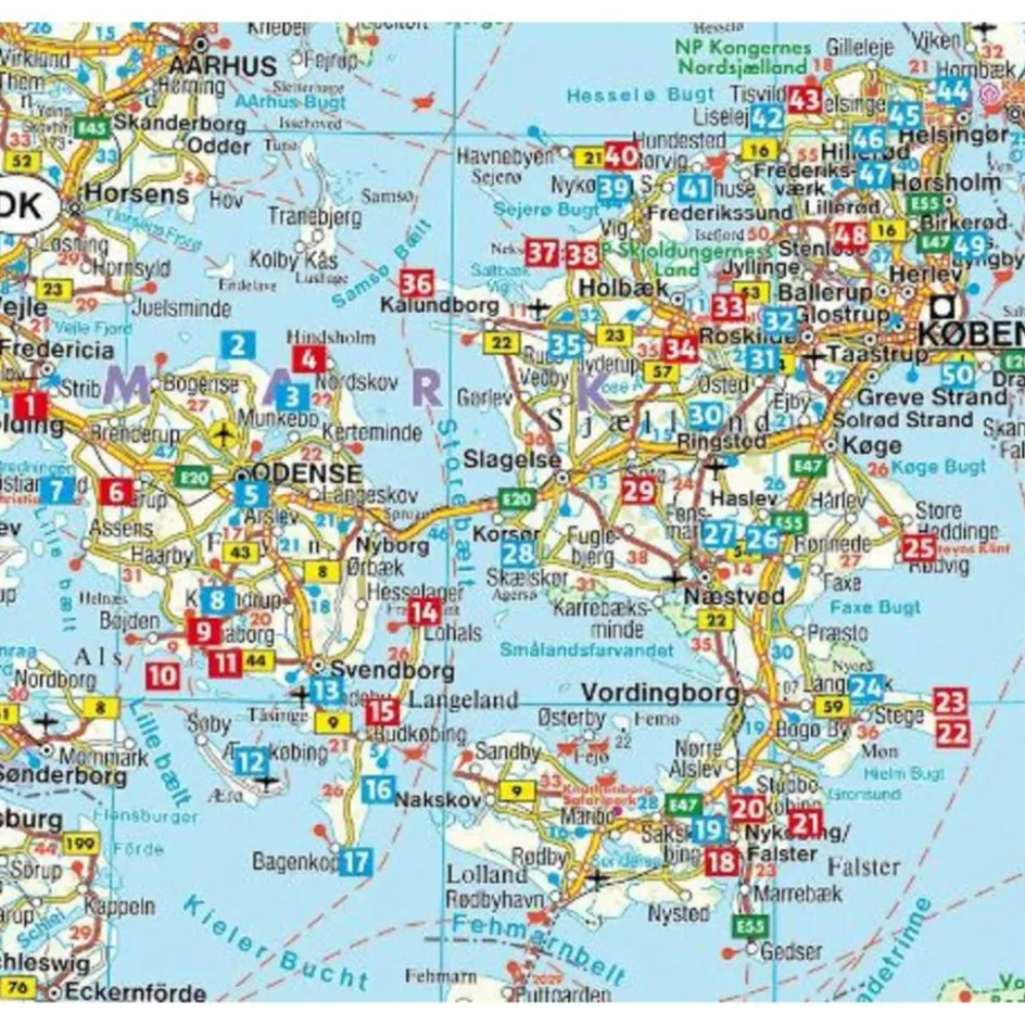 DÄNISCHE OSTSEEINSELN - Wanderführer Wanderführer