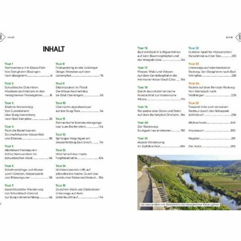 DRAUßEN RUND UM STUTTGART - Wanderführer Wanderführer