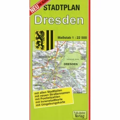 Stadtpläne^DRESDEN 1 : 22 500. BARTHEL STADTPLAN - Stadtplan