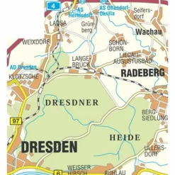 Outlet DRESDNER HEIDE - Wanderkarte Wanderkarten Und Winterkarten|Wanderkarten Und Winterkarten